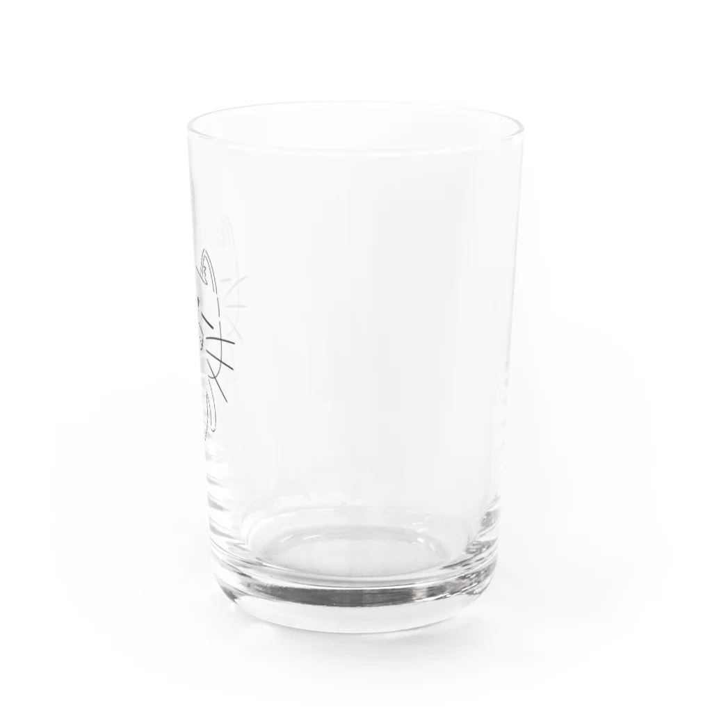 ネクストの雑に描いたネコモドキ Water Glass :right