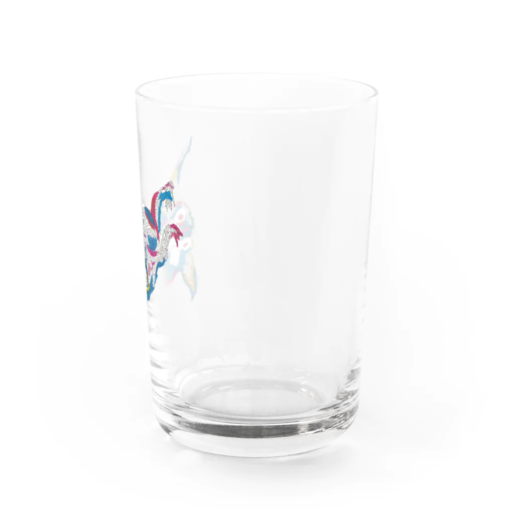 ｙ城の活力 Water Glass :right