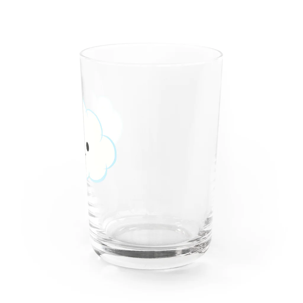 PuPiの店のしろくもくん Water Glass :right