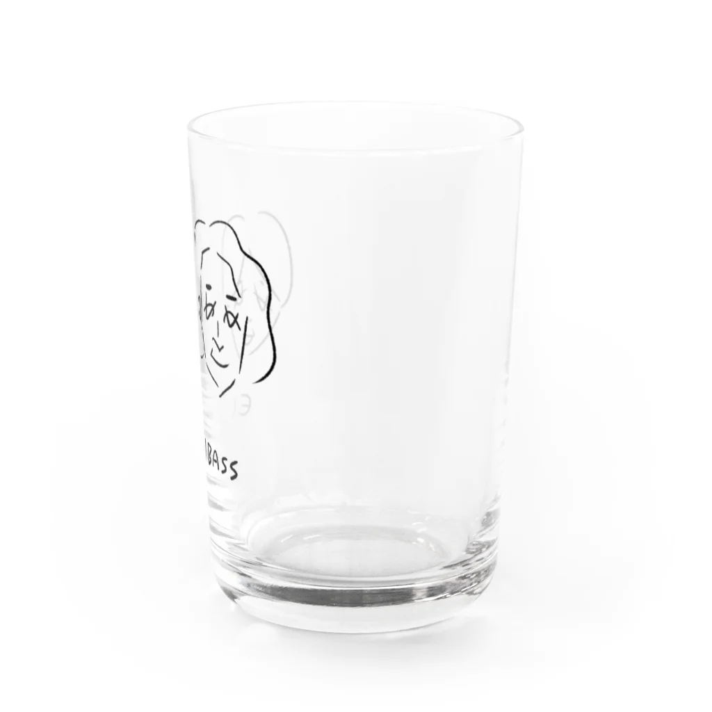 ELEKIBASS SHOPのエレキな2人 Water Glass :right