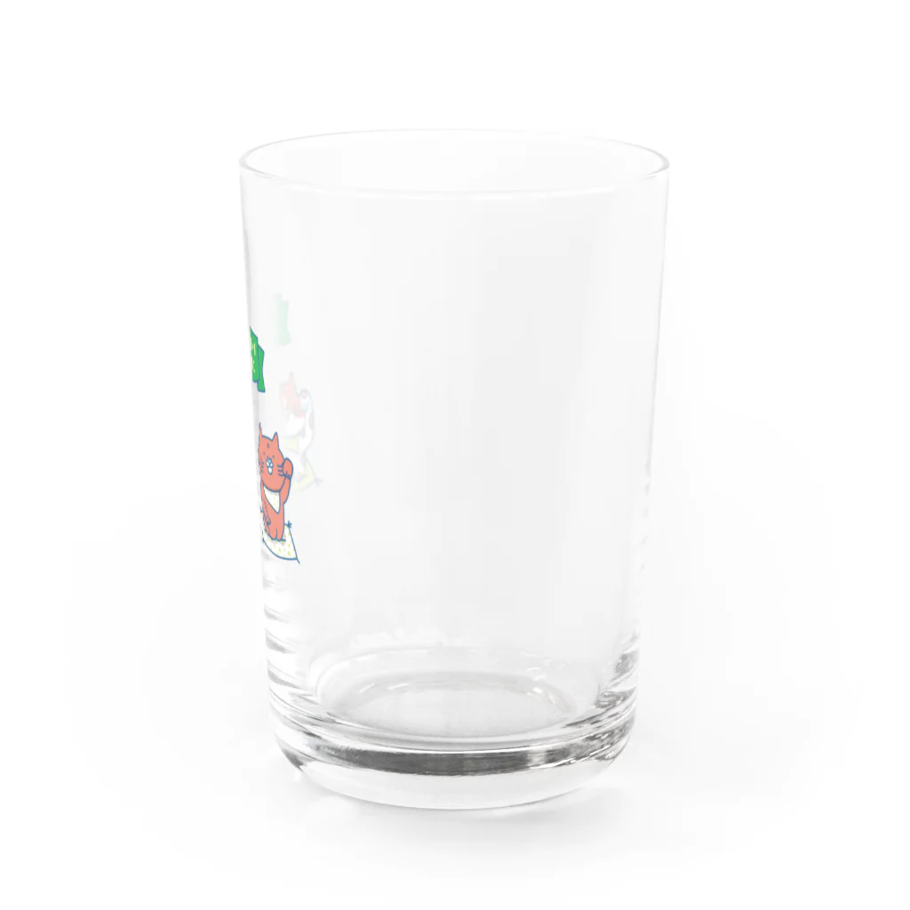 エリアシ刈り上げタイショップの招き猫 Water Glass :right