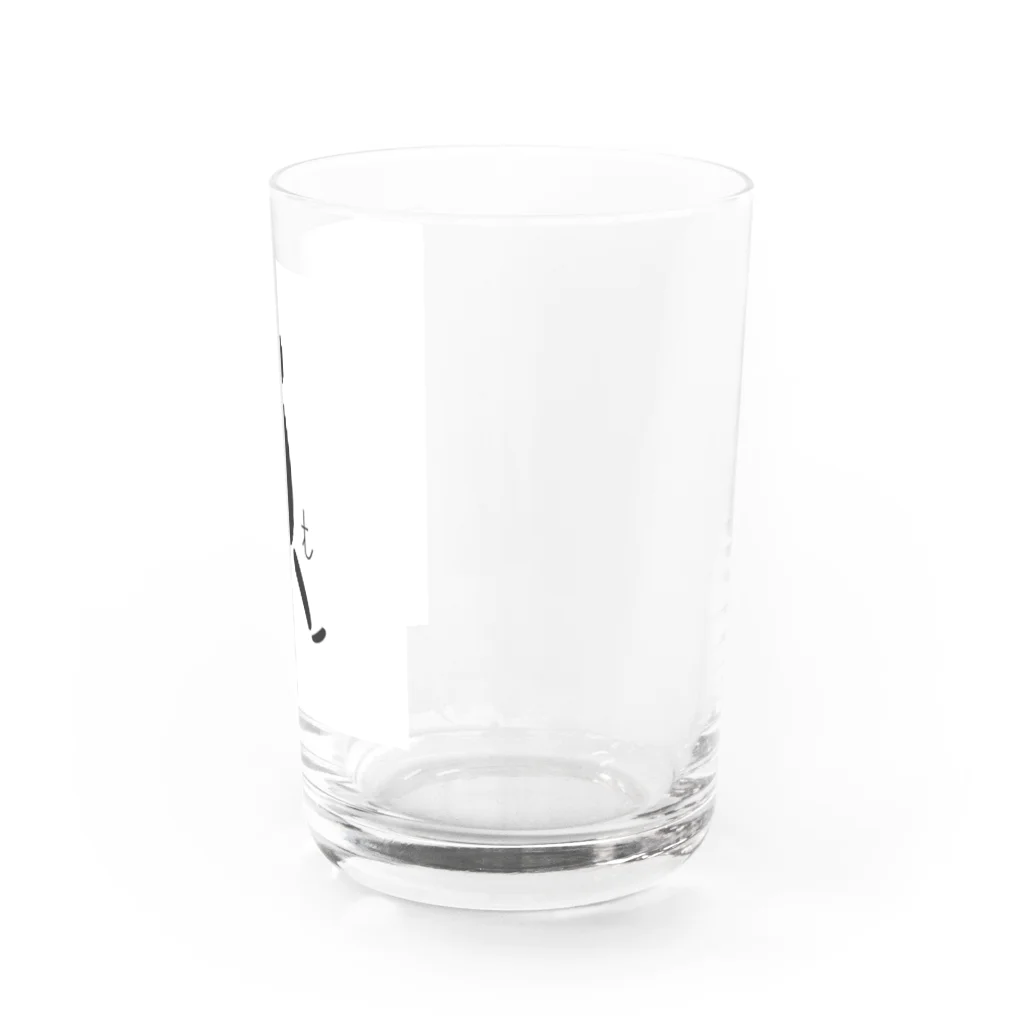 リラクゼーション&ピラティスgaitのgaitロゴ Water Glass :right