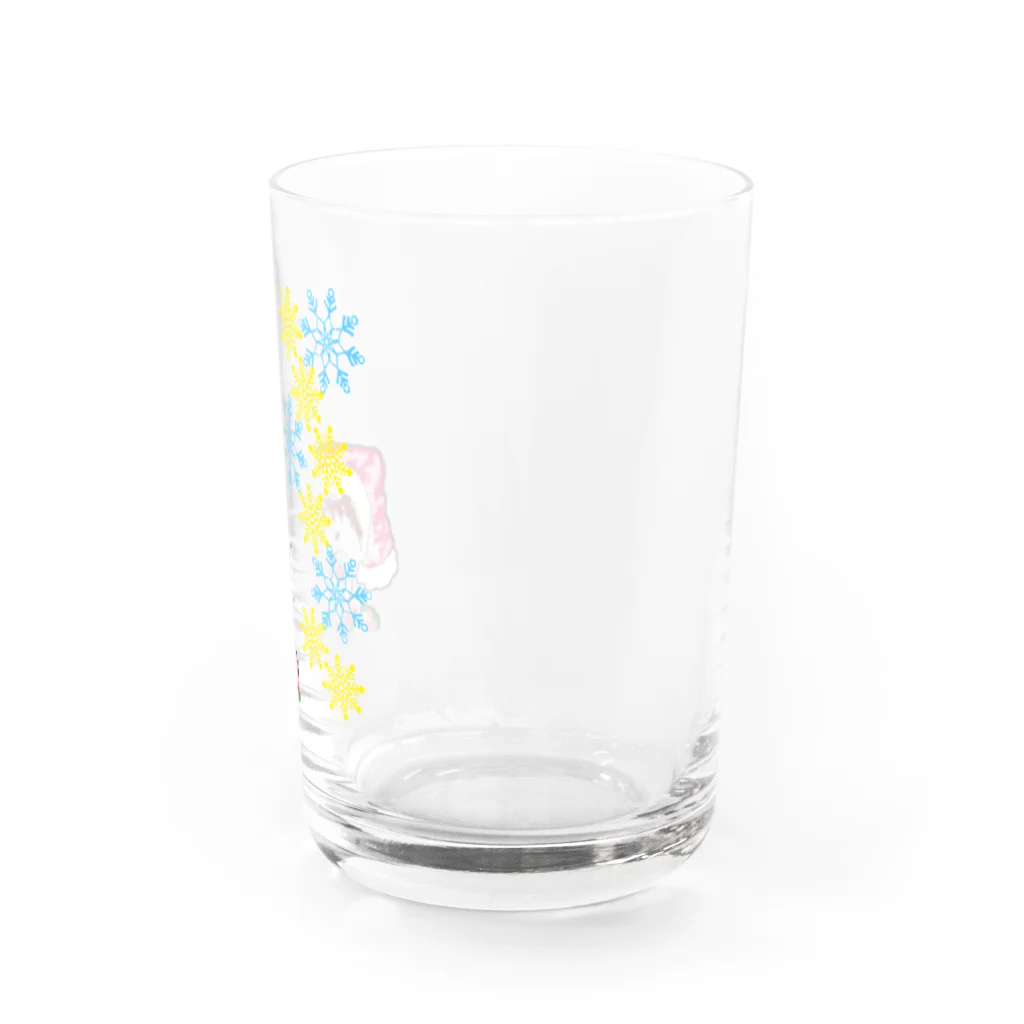 Thank you for your timeの❆ 初雪 ❆ Water Glass :right