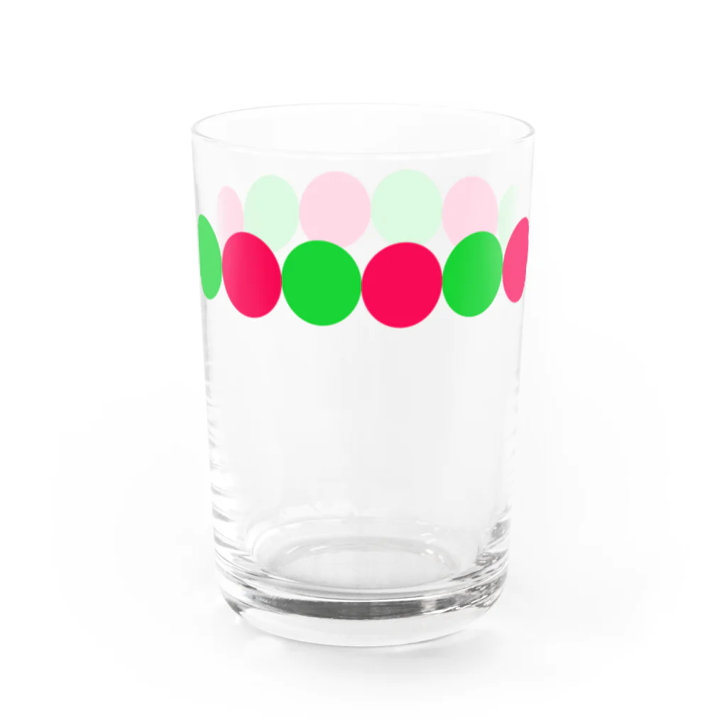 yageokaのレトロドット（小） Water Glass :right