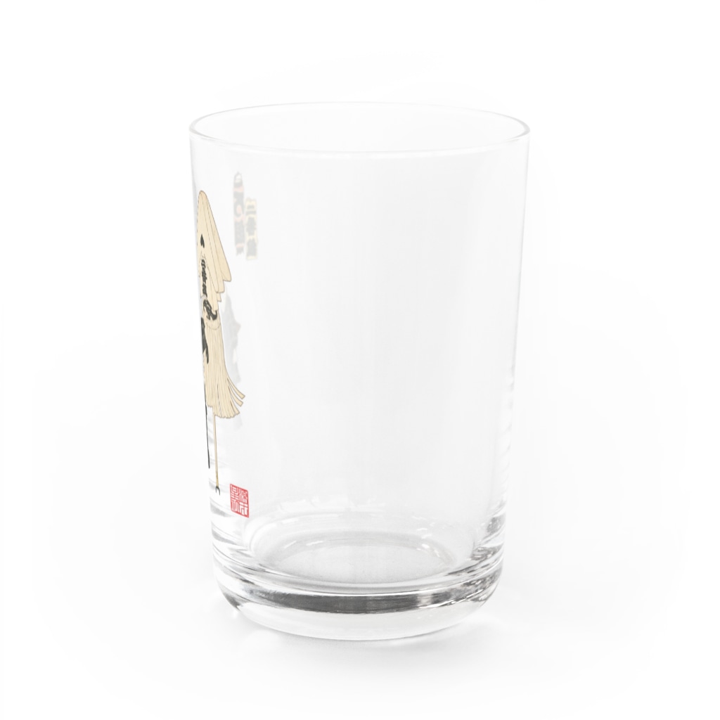 Rigelの江戸の花子供遊び 二番組ろ組 Water Glass :right