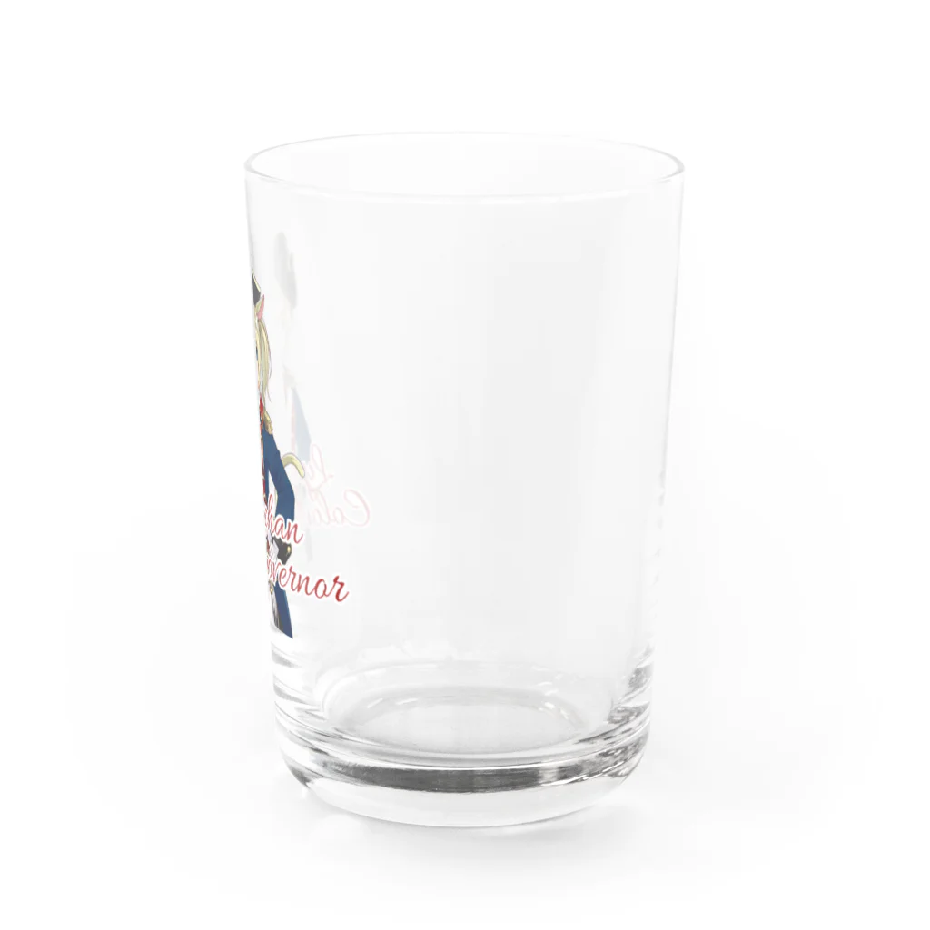 Lynx Highland shopのりんくすちゃん植民地総督C Water Glass :right