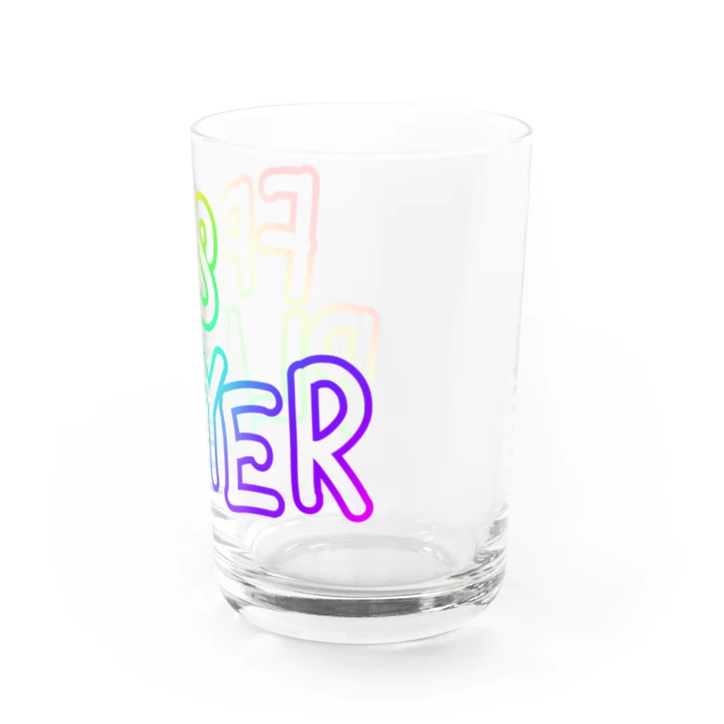 鮫処 祭のFPS PLAYER　ゲーミング Water Glass :right