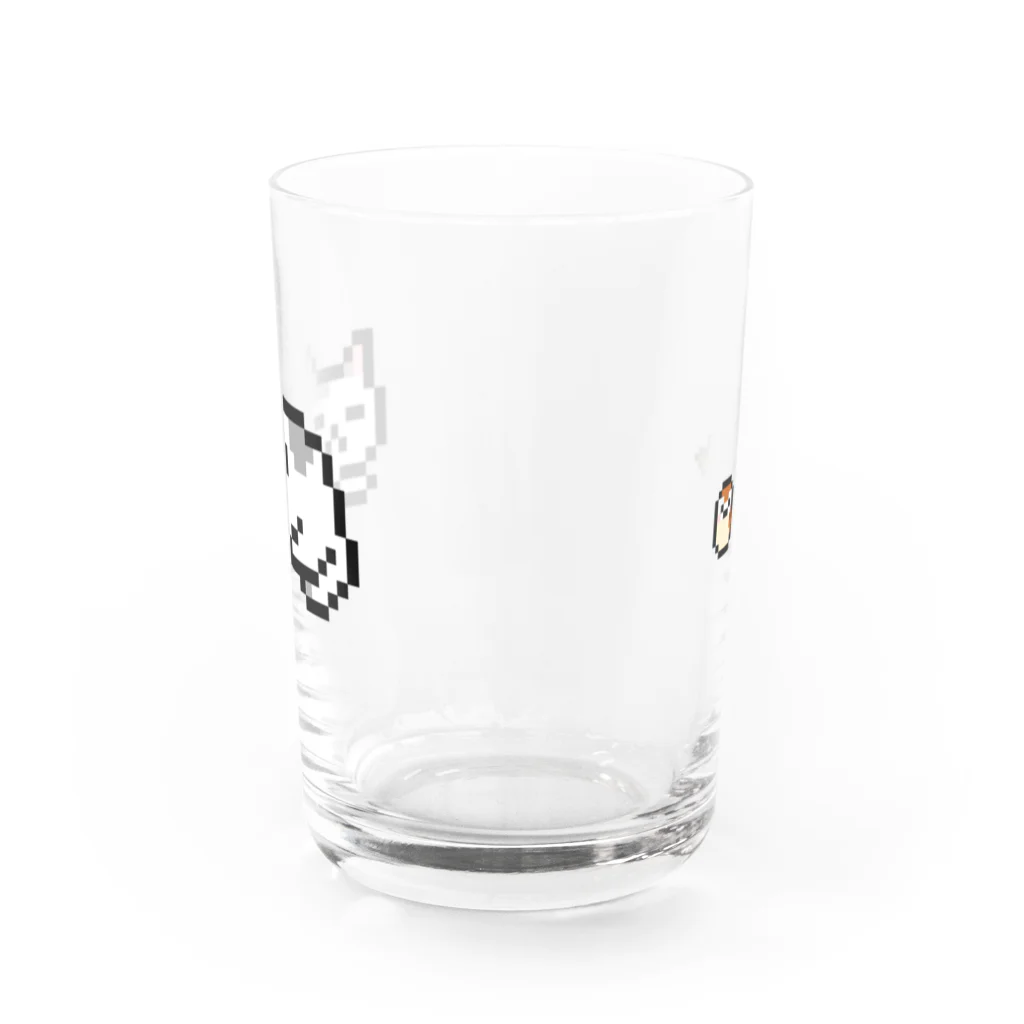 163の眠り猫 グラス Water Glass :right