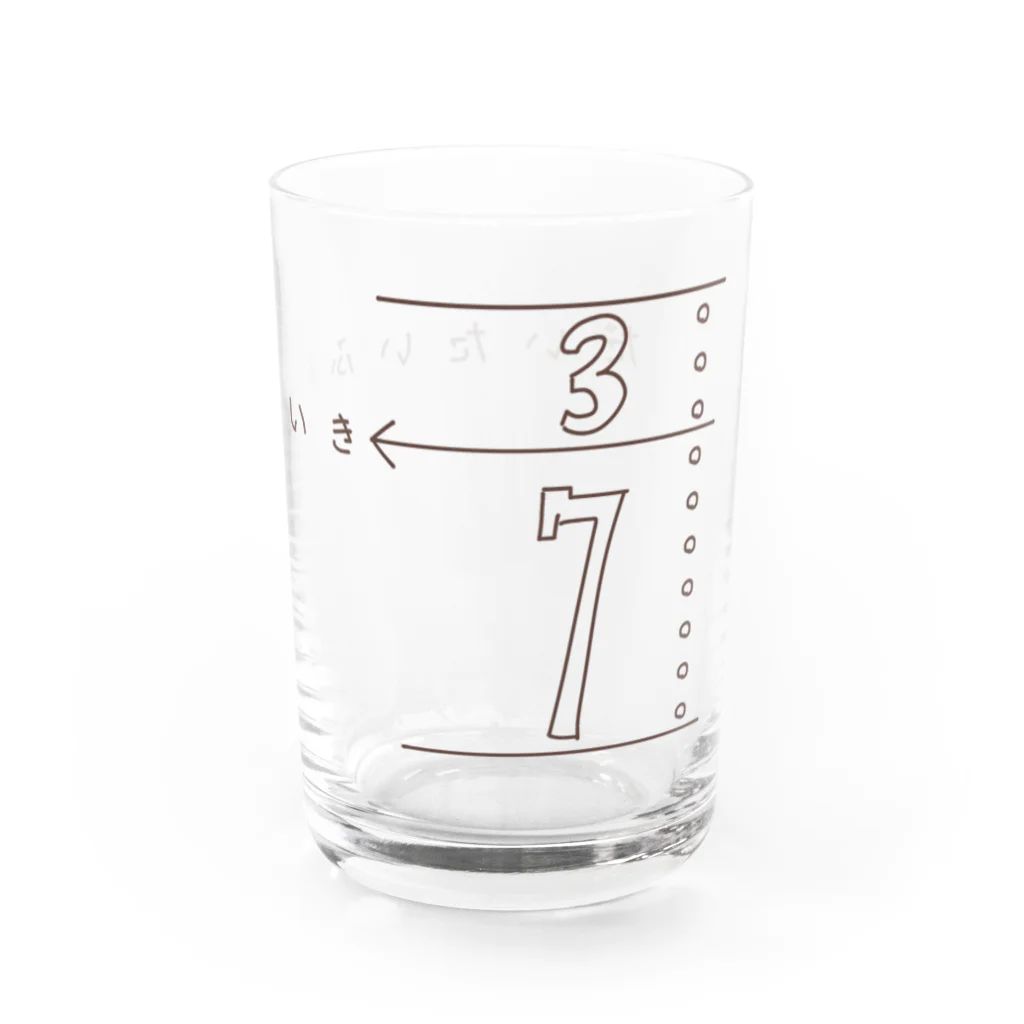 りゆり店のふんいき七三分 Water Glass :right