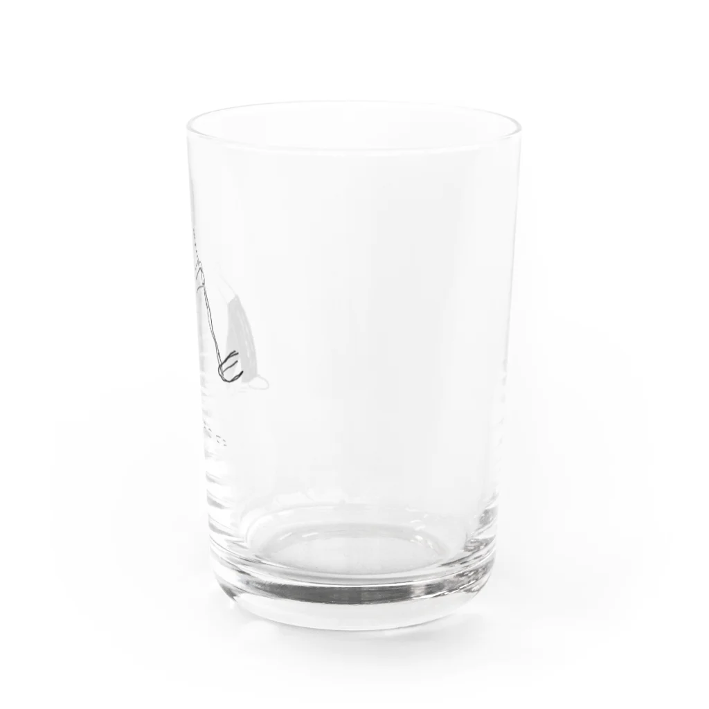 イエネコの耕す人 Water Glass :right