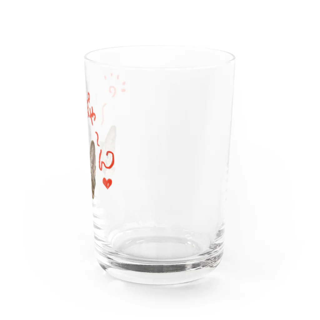 さくちゃん/マジで鉛筆画やってて良かった😭のぽやん子ちゃんシリーズ Water Glass :right