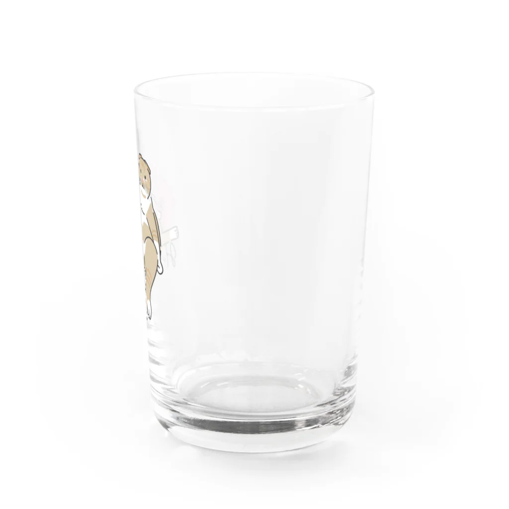 ちくわ屋のくつろぎひめちゃんグラス Water Glass :right