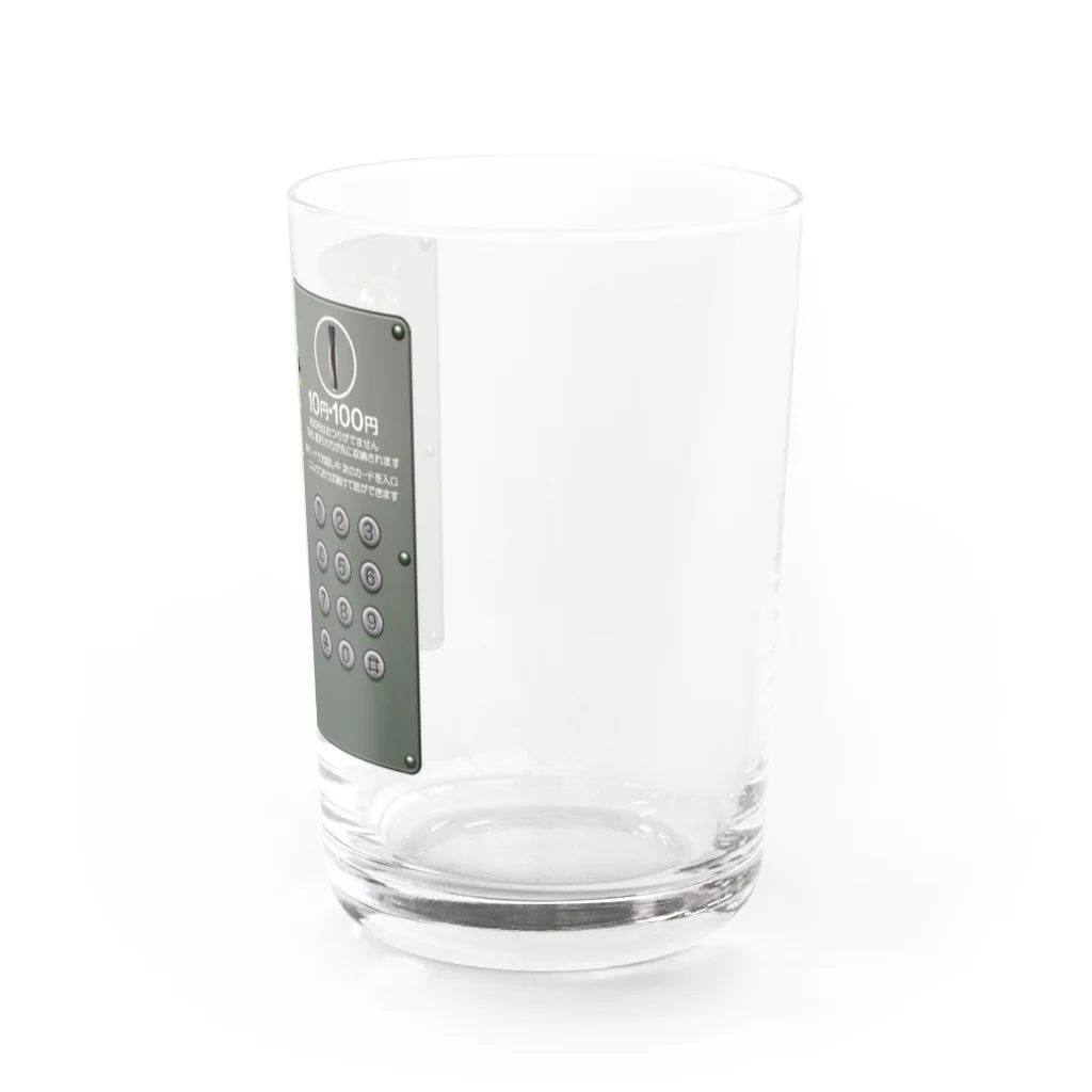 無彩色デザイン販売所の公衆電話 Water Glass :right