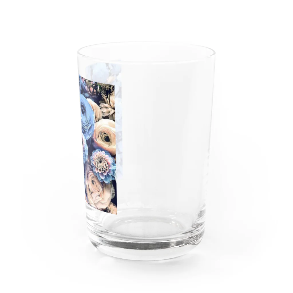 GreenTeaBreakのFloral Water Glass :right