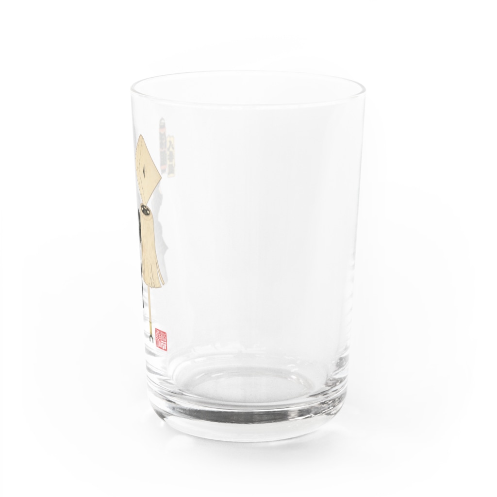Rigelの江戸の花子供遊び 八番組ほ組 Water Glass :right