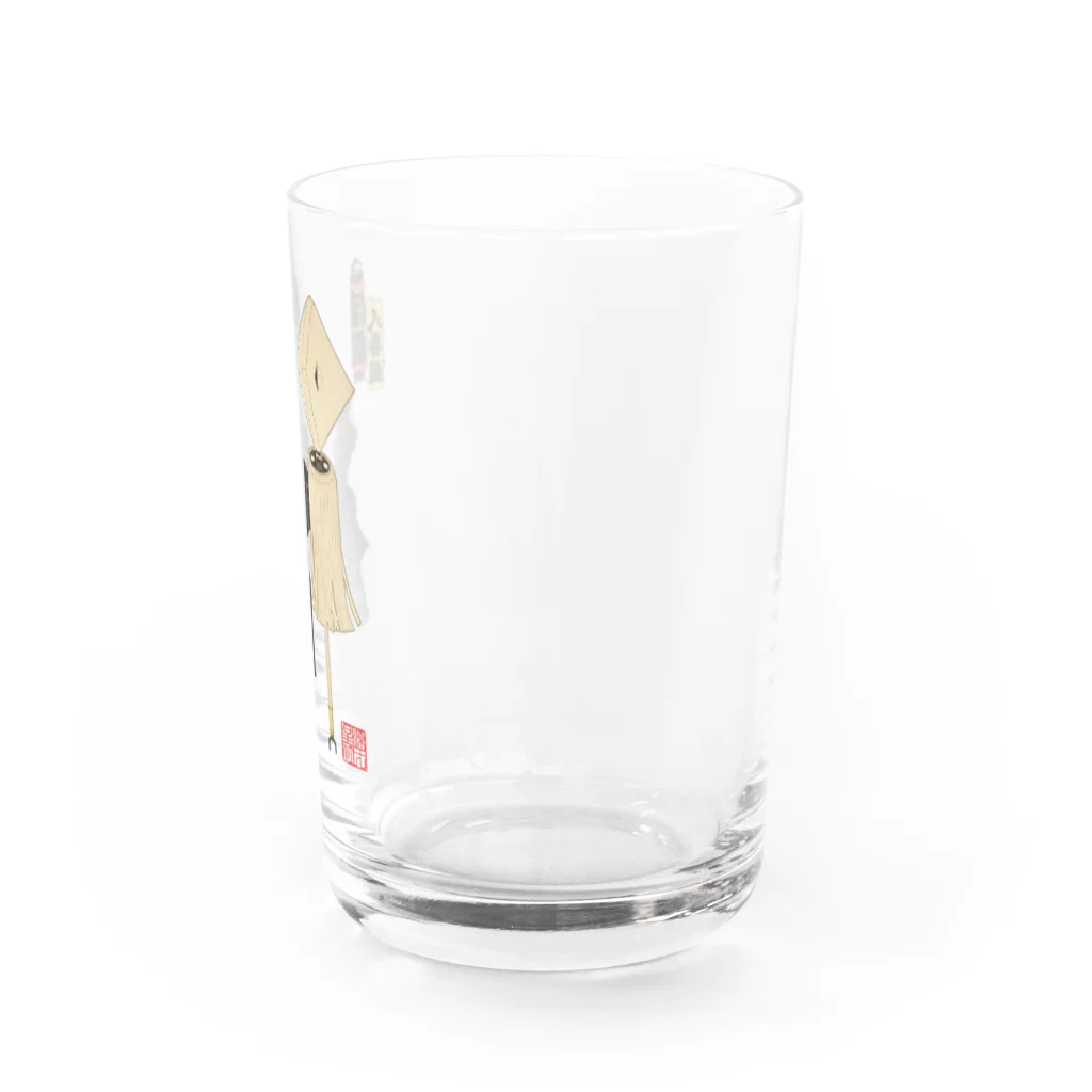 Rigelの江戸の花子供遊び 八番組ほ組 Water Glass :right