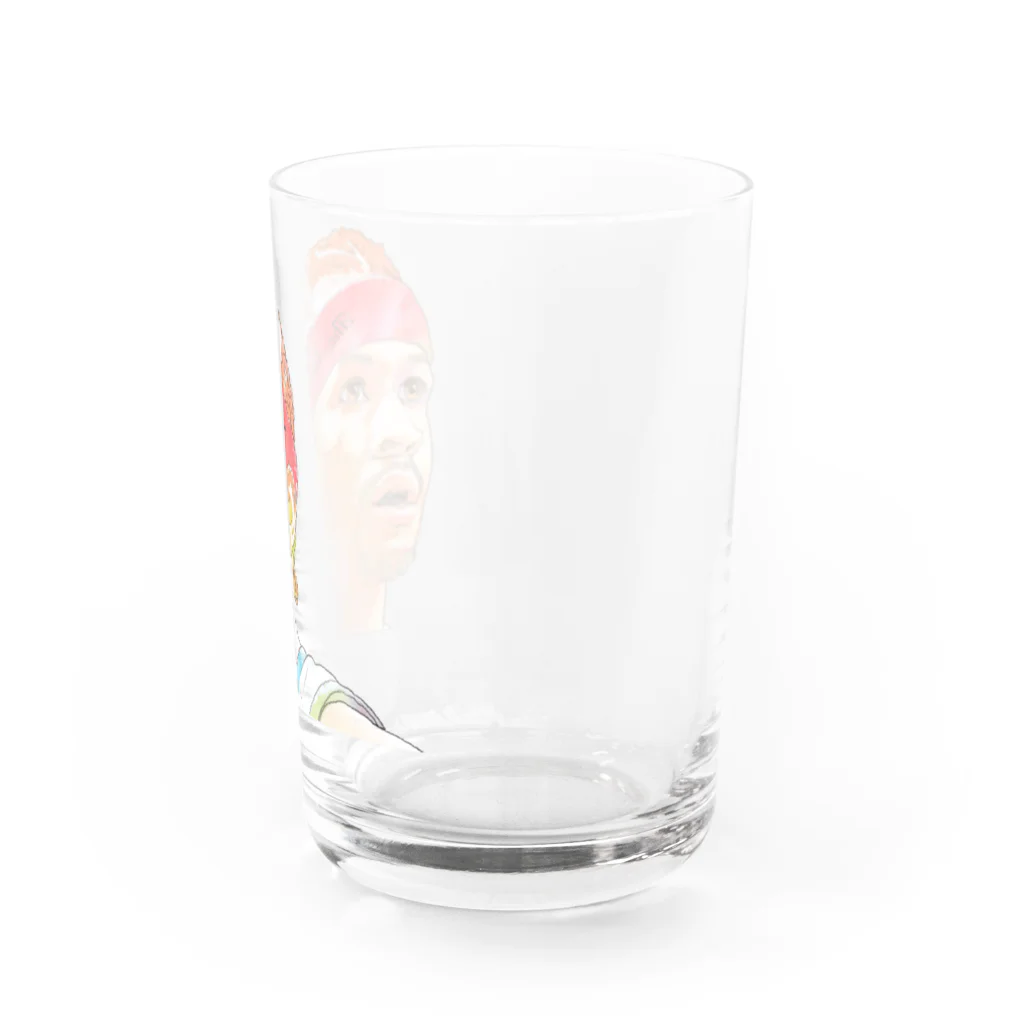 NBA Timesのバスケグッズ広場のThe Answerシリーズ　（ヘッドバンド文字入りVer.） Water Glass :right