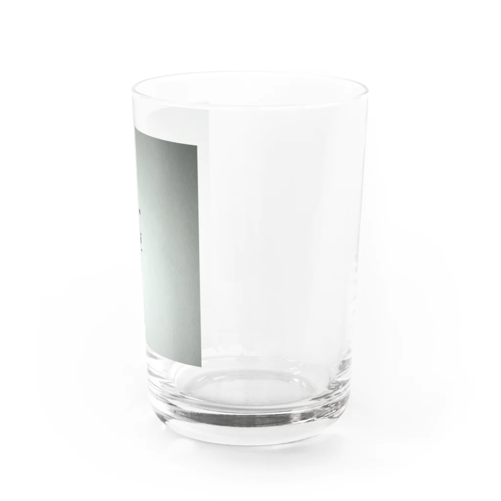 マジの就活生のピエロ Water Glass :right