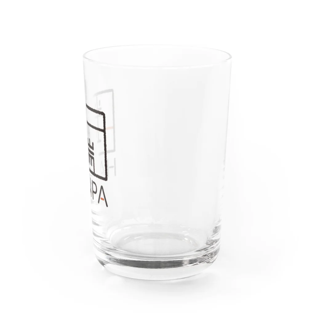 HANPA/半端　オフィシャルロゴグッズのHANPA 半端　オフィシャルロゴアイテム Water Glass :right