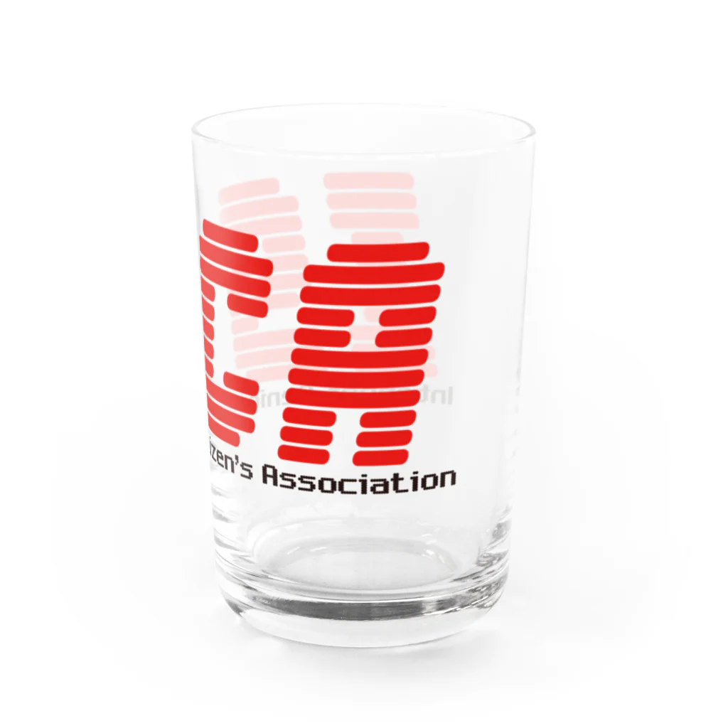 菊タローオフィシャルグッズ販売所のインターネット老人会 Water Glass :right