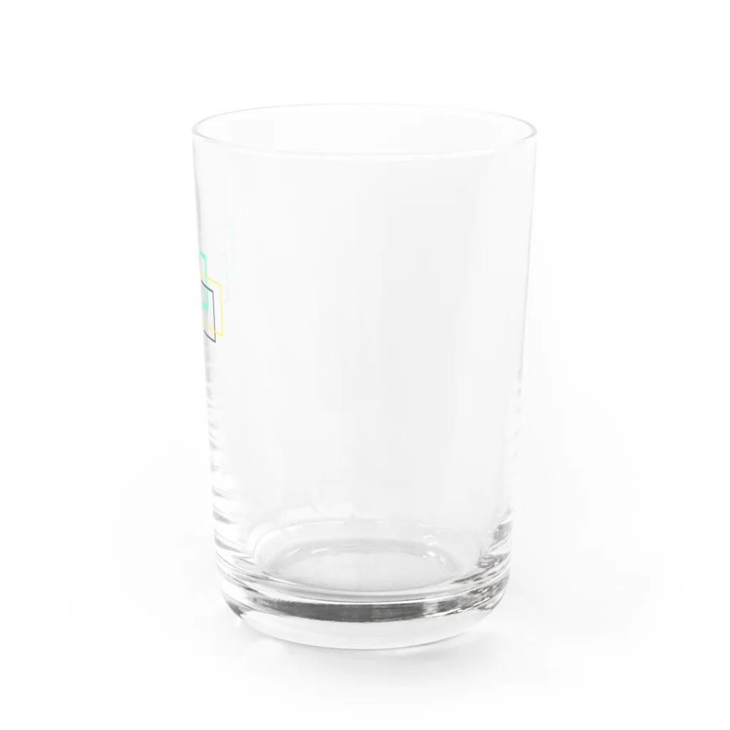 april2のまたきてしかく Water Glass :right