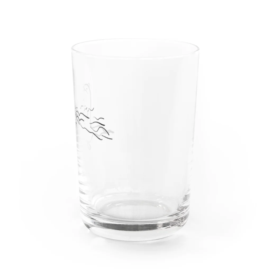 risa01234の味のあるきょうりゅうくん Water Glass :right