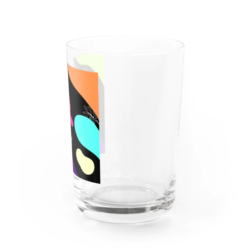 村長の散歩のアシンメトリー Water Glass :right