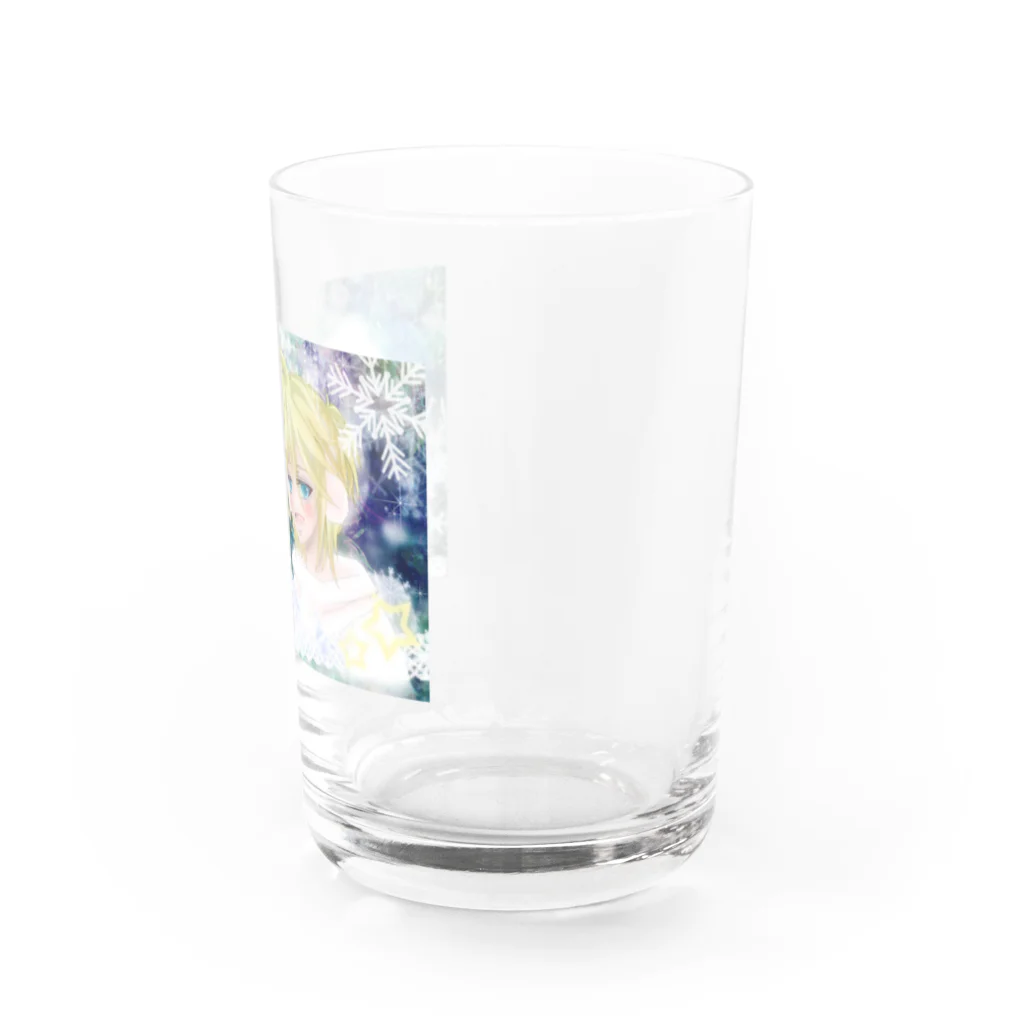 さやひよの宝箱の冬景色 Water Glass :right