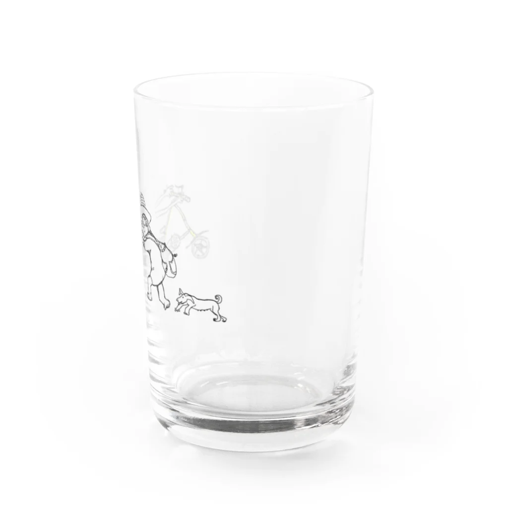 KariyushiYoronのyunaちゃんと犬 Water Glass :right