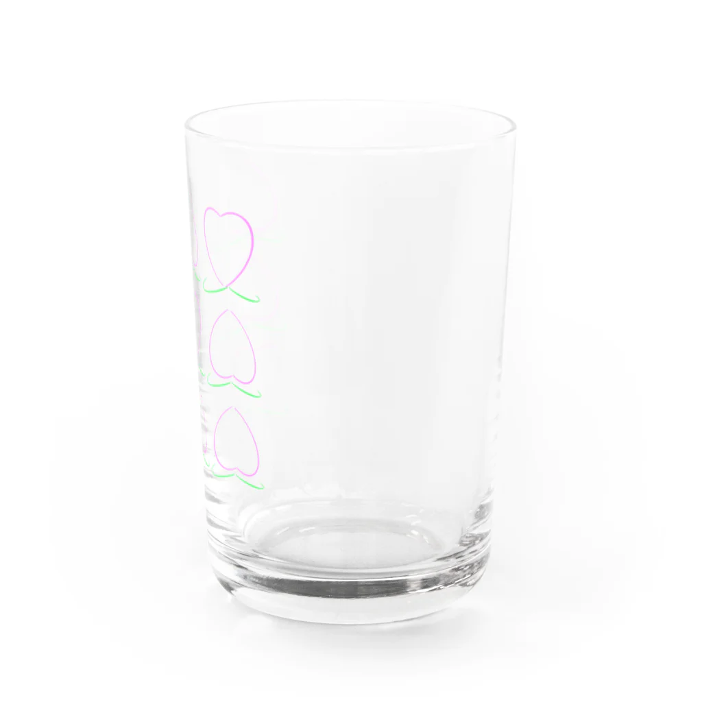 himephoneの桃ビンゴ Water Glass :right