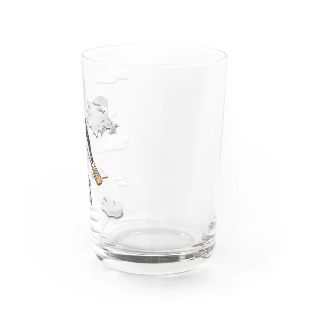 snaggedgorillaの空飛ぶクサフグ Water Glass :right