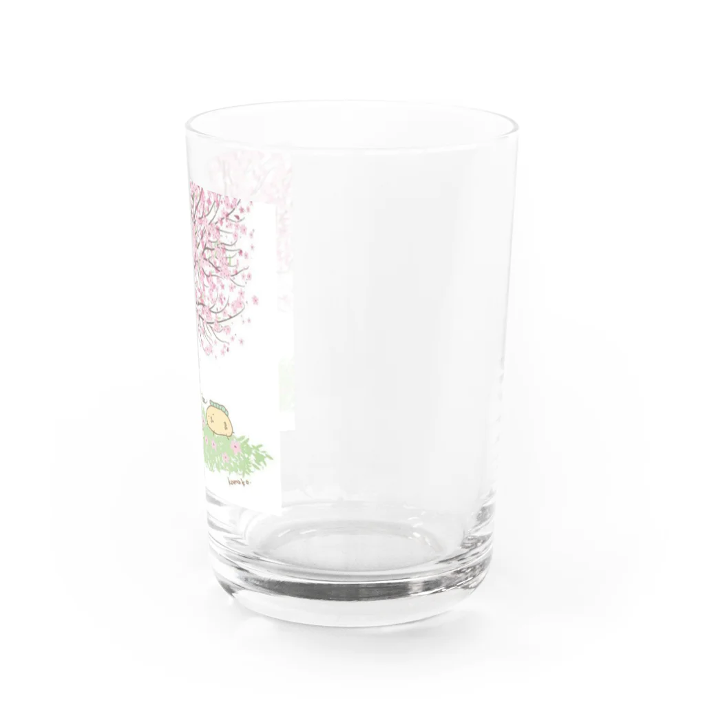 Kamakoのまるこいとのびたん Water Glass :right