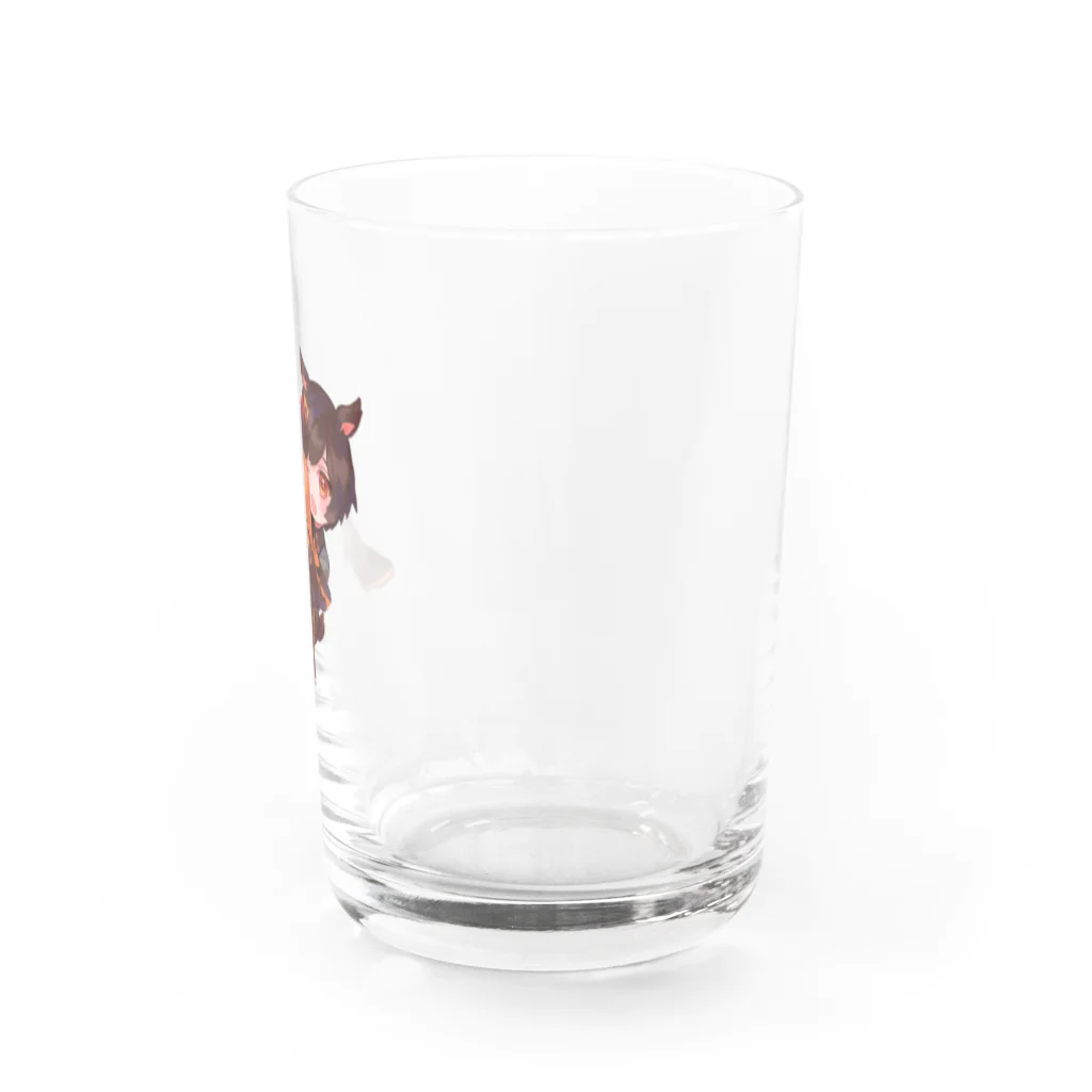 微睡みのデフォルメおねむ睡 Water Glass :right