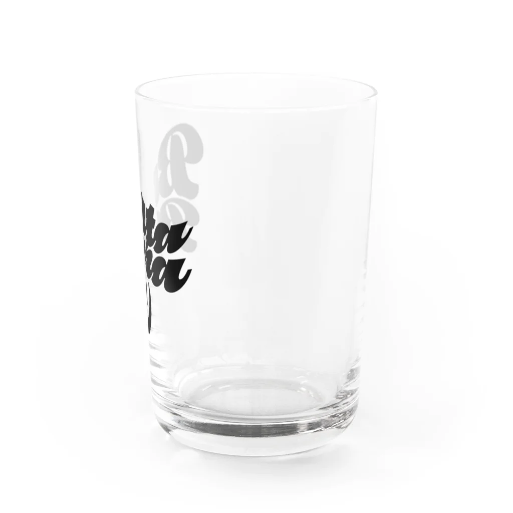 UMMER ONIC 2020 公式グッズショップの豚バラ（黒ロゴ） Water Glass :right