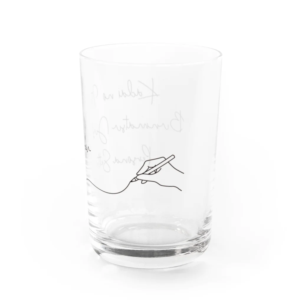 85designのライティングを生業にしたい人へ Water Glass :right