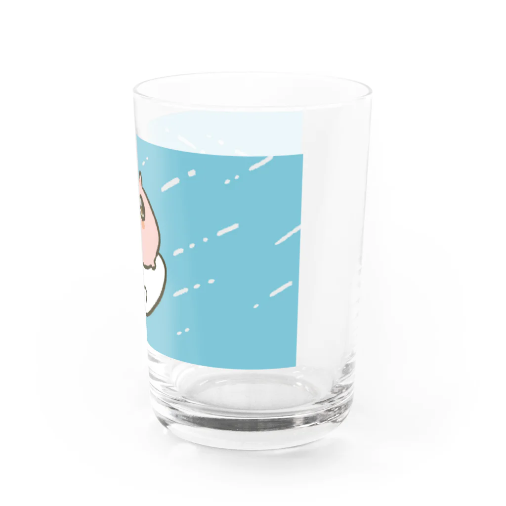 うににの森のうにに　～おまる～ Water Glass :right