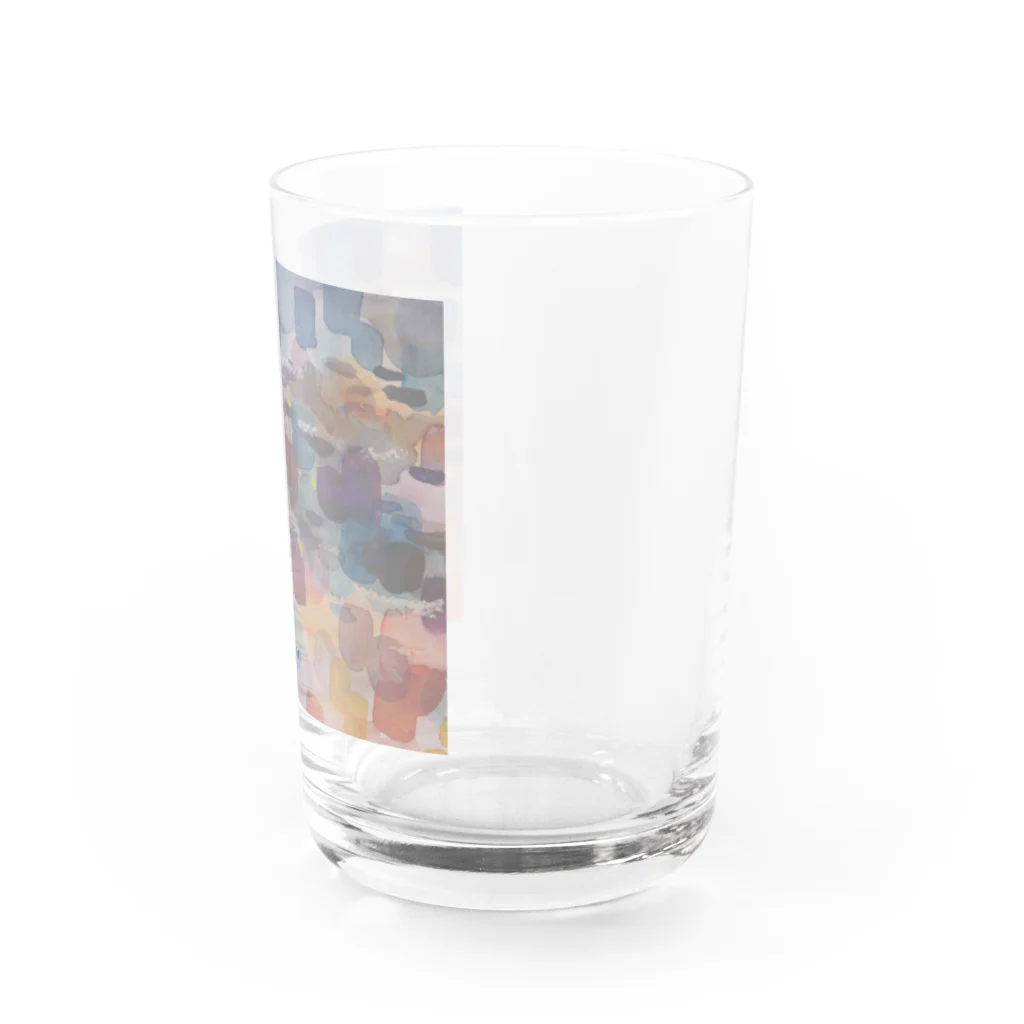 catanorynecoの青い鳥がなくとき -夕焼け- Water Glass :right