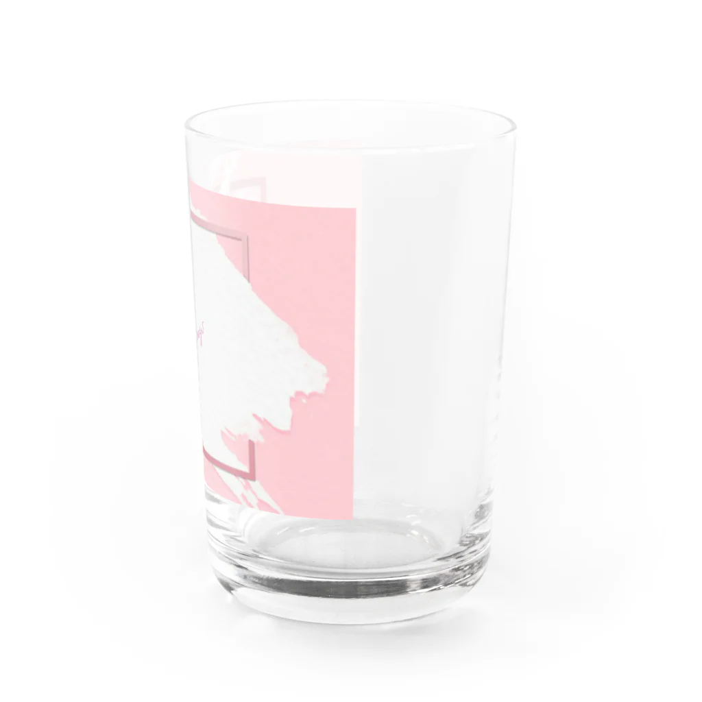 lovedogsの#lovedogs (ロゴver.) Water Glass :right