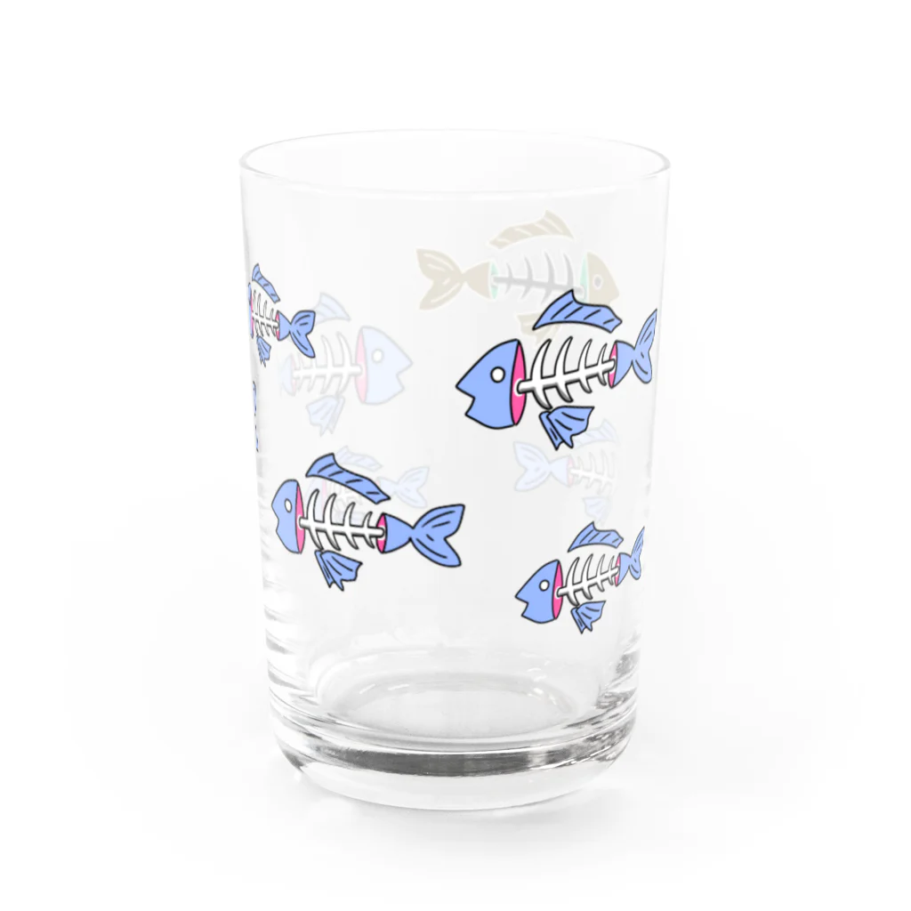 けけけの魚のホッネ Water Glass :right