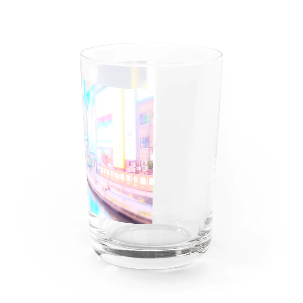 姫りんごのFUJIFILMに恋してる写真屋さんのSweet Osaka ～DOTOMBORI～ Water Glass :right