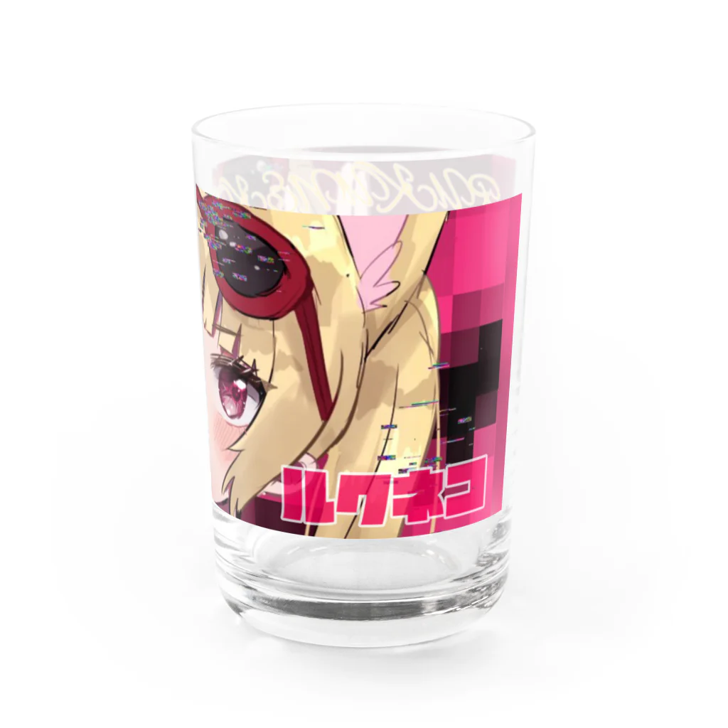 ルク・ネコのルクルクと一緒グッズ Water Glass :right