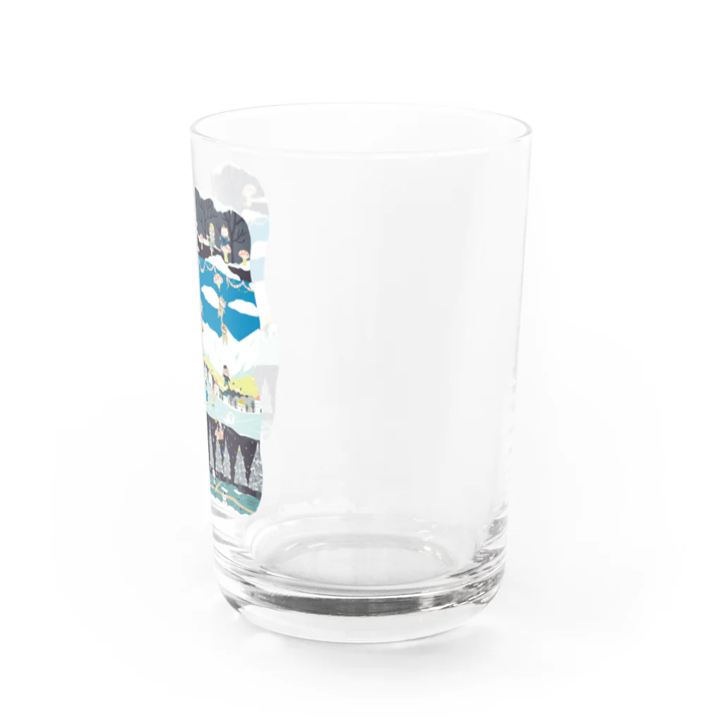 wokasinaiwoのスコホ雪山 Water Glass :right