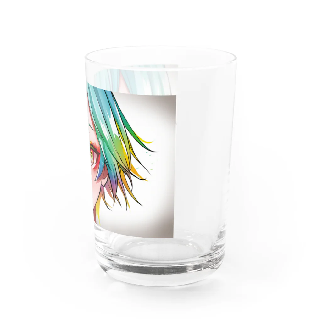 カメレオン ～Chameleon～の目の輝き Water Glass :right