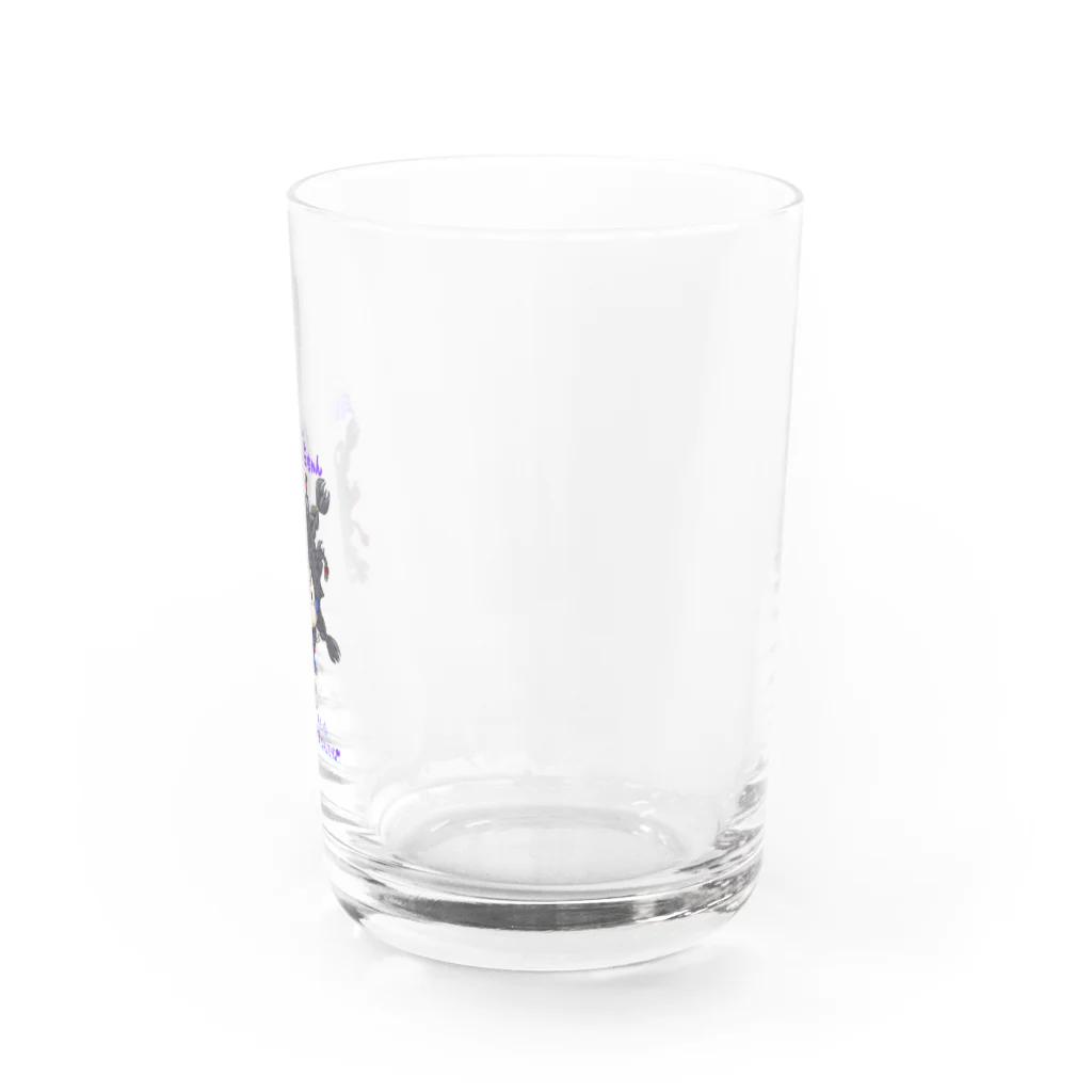 骨抜きの月結石白（つきむすびせっぱく）ちゃん Water Glass :right