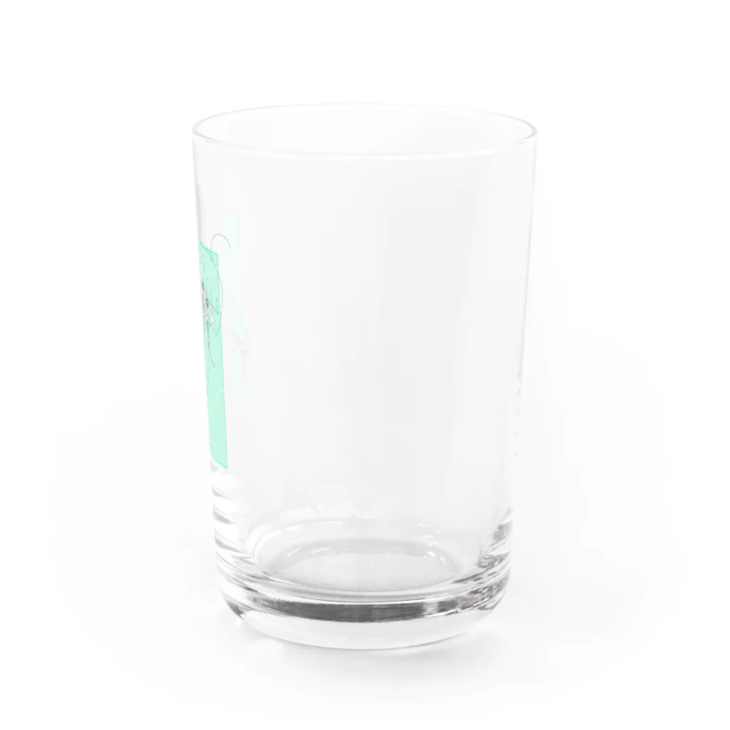 あめのおみせのメロンソーダの夢 Water Glass :right