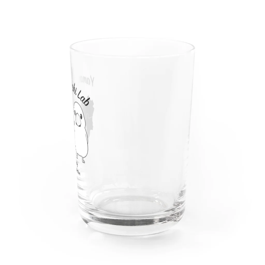 やまなしラボのやまなしラボ白文鳥の・・・ Water Glass :right