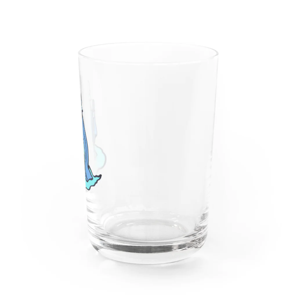 シュールショックの青い仙人 Water Glass :right