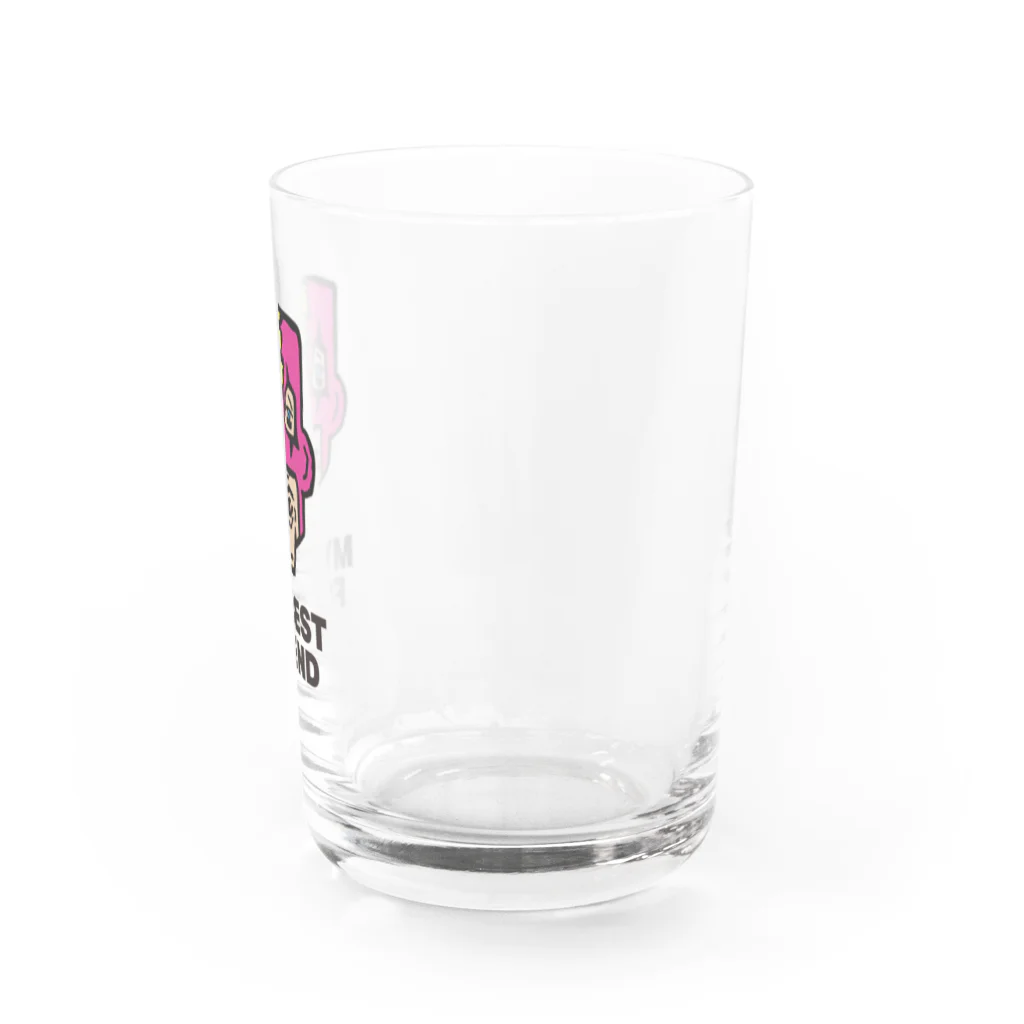 MASUKINGのフレンド　ライデンくん Water Glass :right