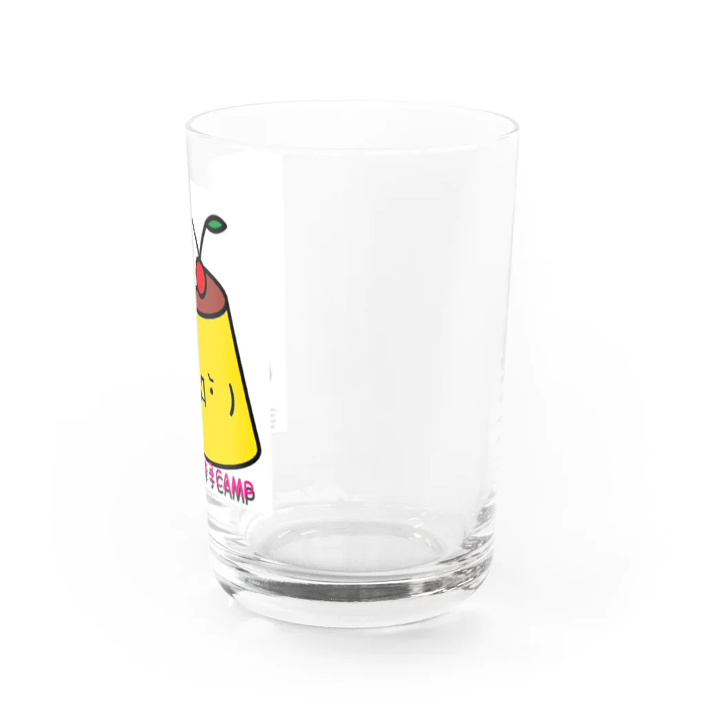 コンニャク幸子オリジナルグッズのコンニャク幸子プリン柄 Water Glass :right