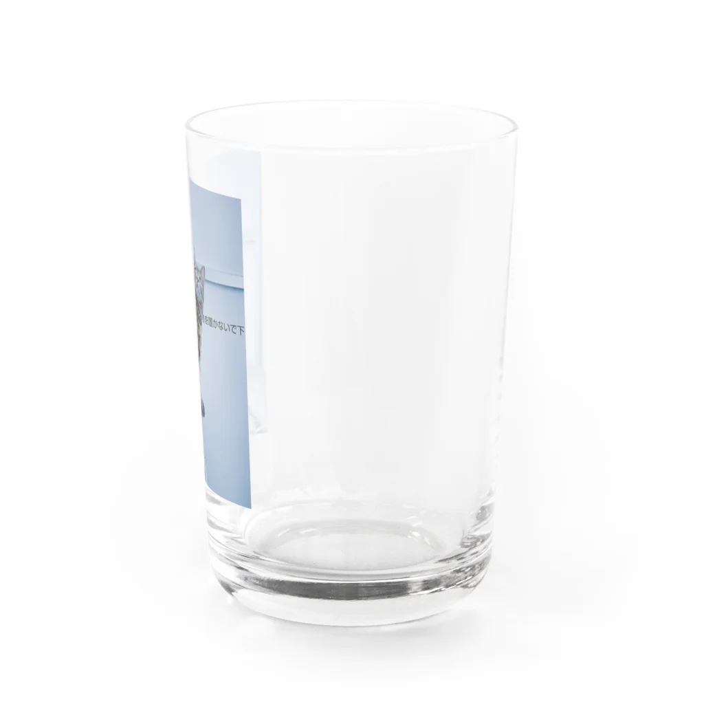 34のキメ顔 Water Glass :right